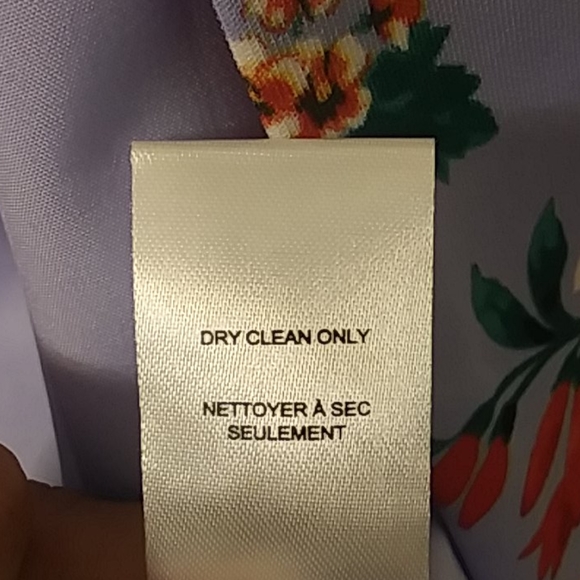 Blue Floral Tahari Jacket - Picture 7 of 7